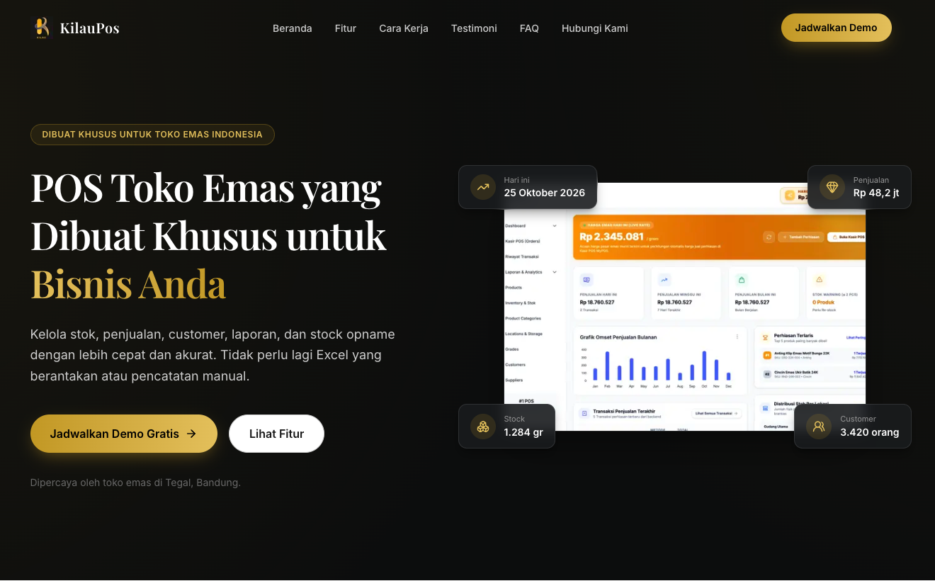 Aplikasi Toko Emas